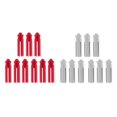 thumbnail image 1 of 18 Pcs Fléchettes en Aluminium Anodisé / Protecteur, 1 of 2