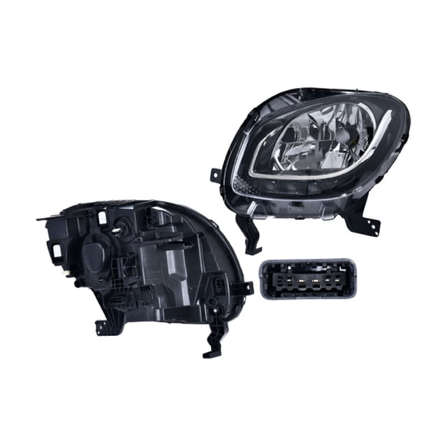 Faro Fortwo 2016 A 2017 Smart Izq P/Halog C/Leds DEPO .