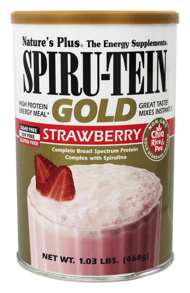 Nature's Plus SpiruTein Gold High Protein Energy Meal Powder