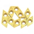 thumbnail image 4 of 10pcs DCMT11T304-HM YBC251 Lames d'Inserts en Carbure pour Outil Porte-Tours, 4 of 11
