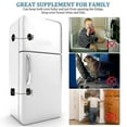 thumbnail image 3 of Fridge Lock with 8 Key - 4 Pieces - Child Safety Cabinet Lock for Kitchen Appliance and Furniture, 3 of 3