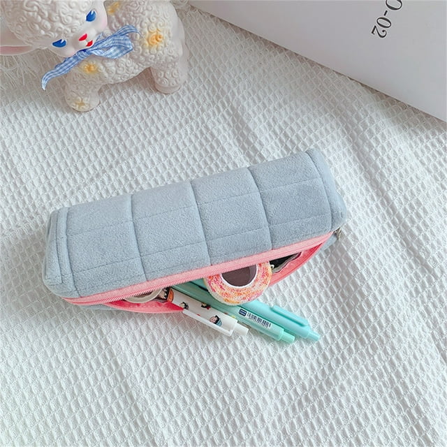 bbymog Organization and Storage Pen Bag High-Value Student Storage Stationery Box Small Red Book With The Same Stationery Bag