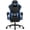 Blue（w/ Footrest）, variant on LUCKRACING Ergonomic Gaming Chair with Lumbar Support, Blue