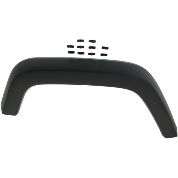 Fender Flares Compatible with JEEP WRANGLER (JK) 2007-2017 RH Textured Black