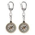 thumbnail image 1 of Compass,2PCS Vintage Portable Zinc Pocket Compass Survival Compass Effortless Installation, 1 of 9