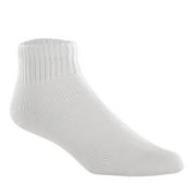 Jobst Sensifoot Diabetic Compression Socks Crew White Small 1 Ct