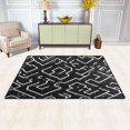 thumbnail image 3 of Minimalist Lines Pattern Soft Polyester Area Rug 60''x39'', Non Slip, Memory Foam, Water Absorbent, 3 of 7