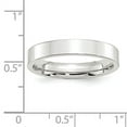 thumbnail image 7 of 10K White Gold 4mm Standard Flat Comfort Fit Band Ring Size 13, 7 of 7