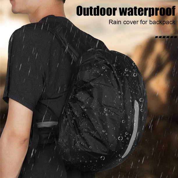 Mochila cubierta de lluvia al aire libre senderismo escalada bolsa impermeable impermeable para mochila