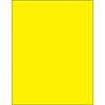 thumbnail image 1 of Étiquettes Rectangulaires Laser Jaune Fluorescent de 8,5 x 11 Po - Lot de 100, 1 of 1