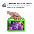 thumbnail image 4 of Pour Galaxy Tab A 8.42020 Style Moineau Étui Protectrice Plate Anti-Chute avec Support (Violet), 4 of 5