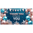 thumbnail image 2 of Decorative Banner Thank You Balloon Design Party Decoration Appreciation Banner for Employee Kudos Indoor Event Celebration, 2 of 8