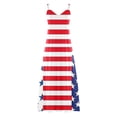 thumbnail image 5 of Qiopertar Robe d'Été Imprimée Décontractée Sans Manches Col en V pour Femmes en Solde Livraison Gratuite à Moins de 5$ jusqu'à 90 % de Réduction, 5 of 5