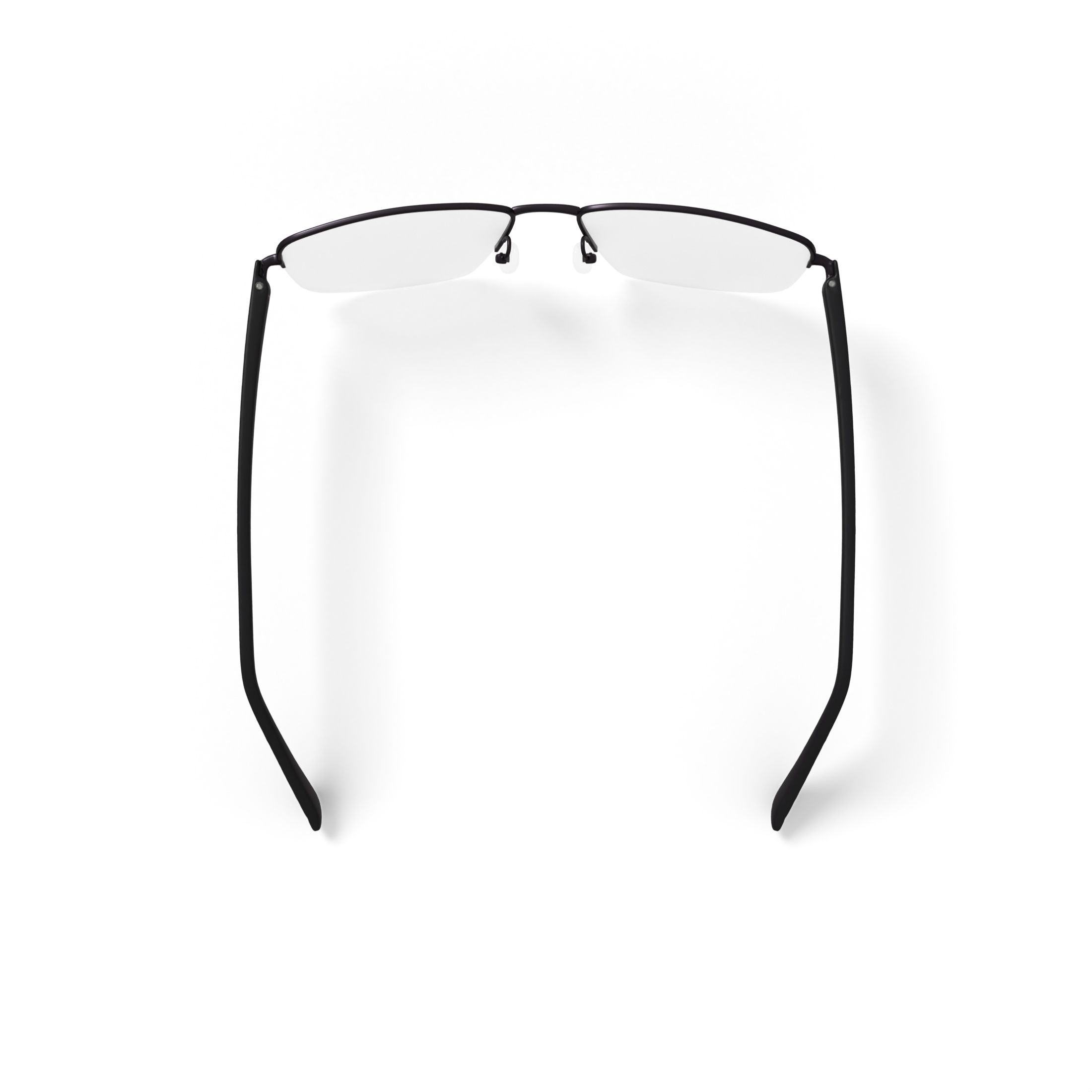 Walmart Men's Eyeglasses, MK09805, Gunmetal, 55-16-140, with Case