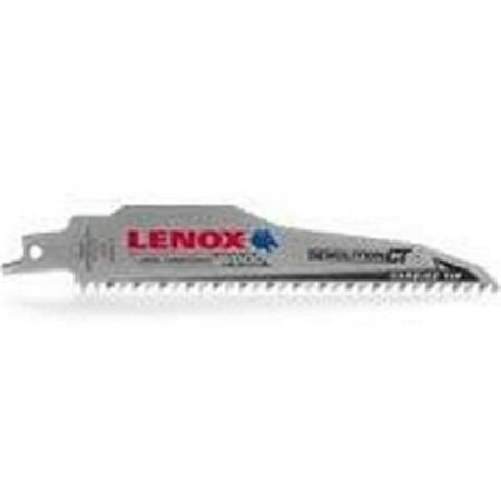 Lenox 1832146 Demolition CT Carbide Tipped Reciprocating Saw Blade, 12