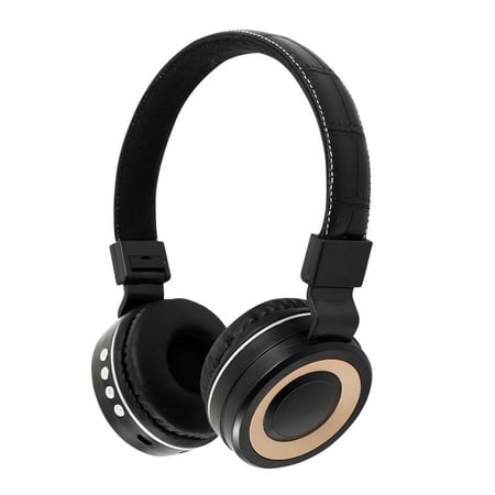 RBCKVXZ Over Ear Bluetooth Headphones Wireless Headset with Built In Mic Soft Earmuffs Retractable Support Connecting Audio Cable & Card Birthday Gifts on Clearance Beige