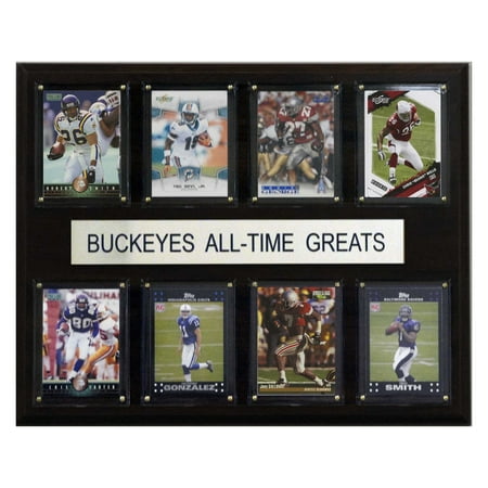 C&I Collectables NCAA Football 12x15 Ohio State Buckeyes All-Time Greats (Best Ohio State Football Players Ever)