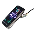 thumbnail image 1 of LEFU for Electric Bike LCD Display 48-72V Wide Screen Speedometer for Ebike Scooter Motor Digital Meter Tram Assembly Repair 6-Pin Interface without Windshield Cover, 1 of 8
