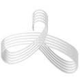 thumbnail image 4 of WASHWEPE Wardrobe Organization Hangers 5Pcs 15.7x9.1in, 4 of 8