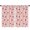 Pink Cow Strawberry-1, variant on Blackout Kids Curtains,Pink Cow Strawberry Pattern Childrens Insulated Curtains Set Of 2,Bedroom Essentials,Toddler Room Decor 42x54in(106x137cm)