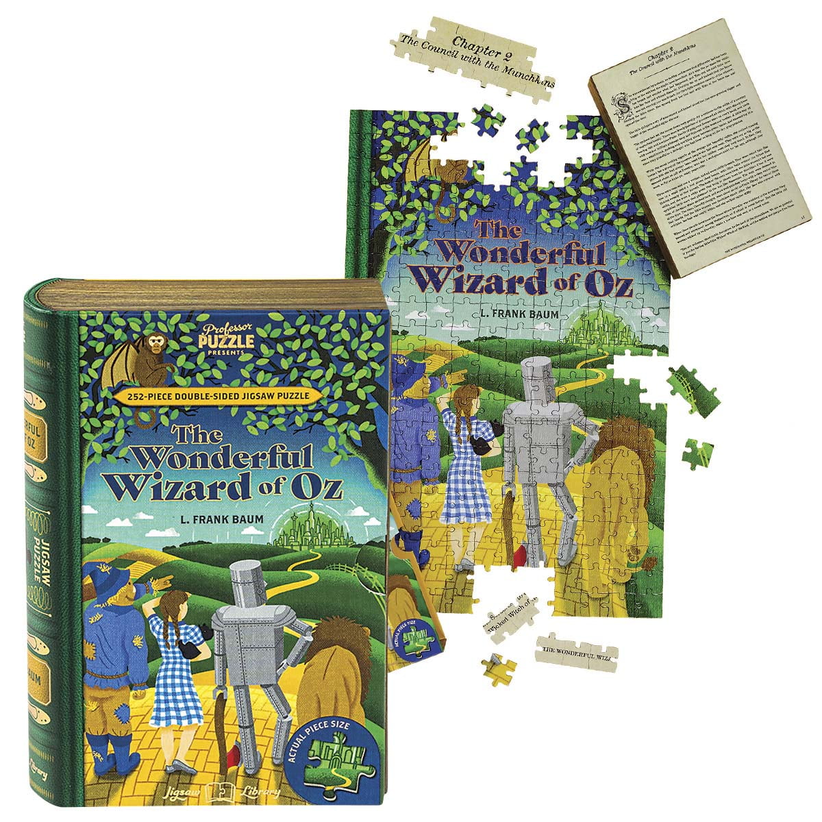 Professor Puzzle The Wonderful Wizard of Oz Book Jigsaw Puzzle