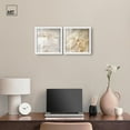 thumbnail image 3 of Neutral Luxe Harmony Set Shadowbox Boho Wall Decor by Art Remedy, White Frame, 12 x 12, 3 of 6