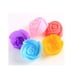 thumbnail image 5 of Moldes de silicona para hornear cupcakes, 24 moldes de silicona reutilizables, incluyendo redondos, rectangulares, cuadrados, flores, silicona de grado alimenticio sin BPA, 5 of 5