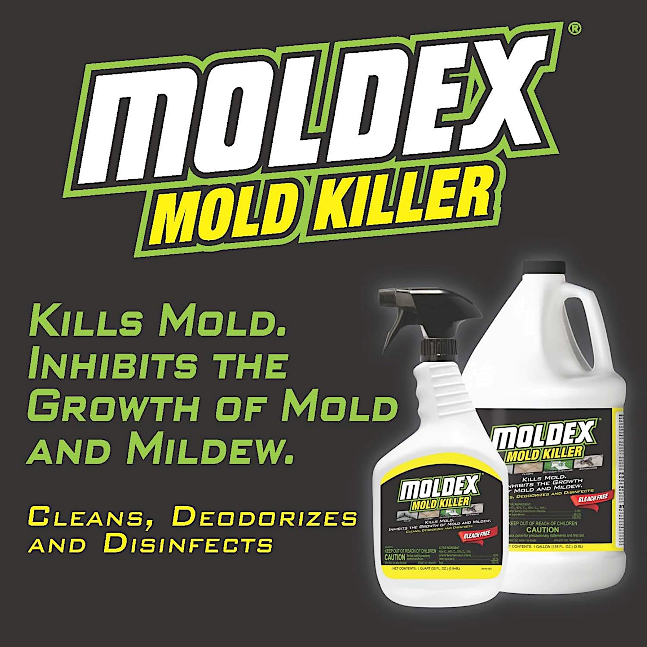 Moldex Mold & Mildew Killer Spray, 32 Fl Oz photo 3