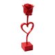 thumbnail image 1 of Adorno de rosa impreso en 3D, decorativo, de escritorio, para San Valentín, adorno decorativo de escritorio con forma de rosa, 1 of 8