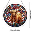 thumbnail image 4 of 7.4in 83pc Acrylic Jigsaw Puzzle Suncatcher – Sun Catcher Puzzle for Windows Hanging, Home & Garden Gift #003, 4 of 6