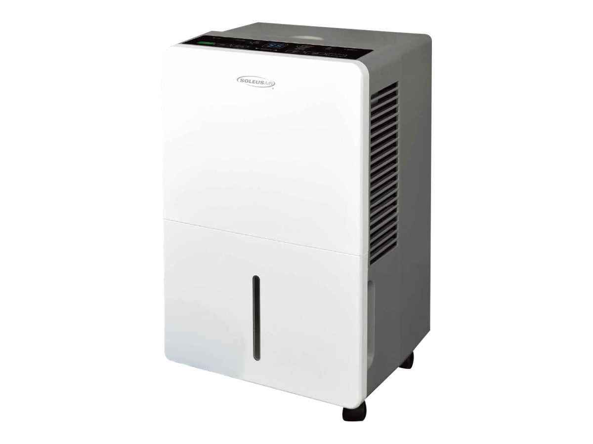Soleus Air HCT-D45E-A 45 Pint Air Dehumidifier - White
