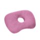 thumbnail image 2 of Almohada para dormir con orificio para la oreja, relleno de tela PP, versátil cojín protector para los oídos rosa roja, 2 of 7