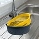 thumbnail image 4 of Cesta Coladora Grande de Plástico para Fregadero | Colador Doble para Frutas y Verduras | Material Apto para Uso Alimentario | Utensilio de Cocina de 25,4 X 22,9 X 8,9 Cm para Lavar y Almacenar, 4 of 6