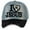 Lt Denim/Black, variant on Top Headwear I Love Jesus Hat - Womens Rhinestone Crystal Pattern Baseball Hat Denim Silver