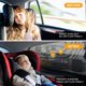 thumbnail image 2 of Parasol para coche de bebé, 2 piezas, parasol para coche, bloquea los rayos UV para niños y mascotas, parasol trasero para coche compatible con la mayoría de los vehículos, 2 of 5