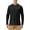 Black, variant on Mens UPF 50+ UV Sun Protection Shirts Outdoor Long Sleeve SPF Rash Guard for Fishing Hiking Swimming Running