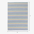thumbnail image 6 of Mainstays Kids Tufted Yellow and Green Stripe Washable Area Rug, 5' x 7', 6 of 6