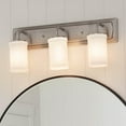 thumbnail image 2 of Vetivene 3-Light Bathroom Vanity Light in Classic Pewter, 2 of 8