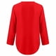 thumbnail image 5 of Camisas de manga larga de verano para mujer, túnica informal con cremallera y cuello en V, blusa enrollable Pompotops  FGAJ13801, 5 of 6