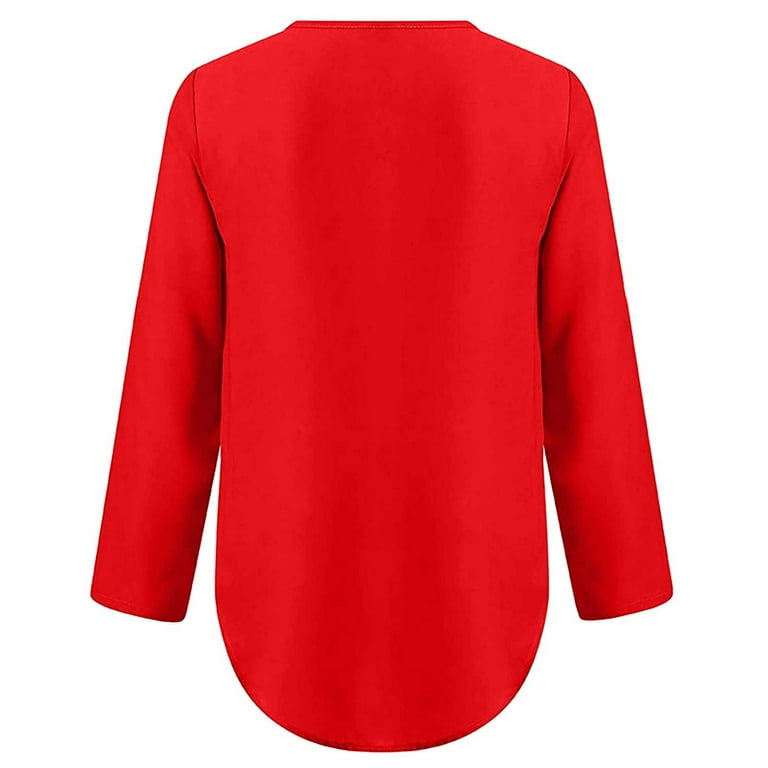 Chiffon Stripe V- neck Single-breasted Long Sleeve Shirt Chiffon Stripe V- neck Single-breasted Long Sleeve Shirt