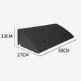 thumbnail image 2 of Plastic Threshold Ramp,Uphill Speed Bumps Steps Uphill Speed Bumps Steps Ramps Uphill Pads Smooth Operation, 2 of 5