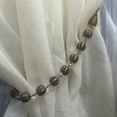 thumbnail image 2 of 2 uds cuerda cortina Voile Tiebacks Tie Backs hebilla Holdbacks 72cm Chocolate Gloria Cortina de ventana cuerda Tieback, 2 of 4