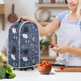 thumbnail image 3 of HELLHERO Cat Flowers Stylish Blender Dust Cover with Reusable Multifunctional Dust Protector Home Kitchen, 3 of 6