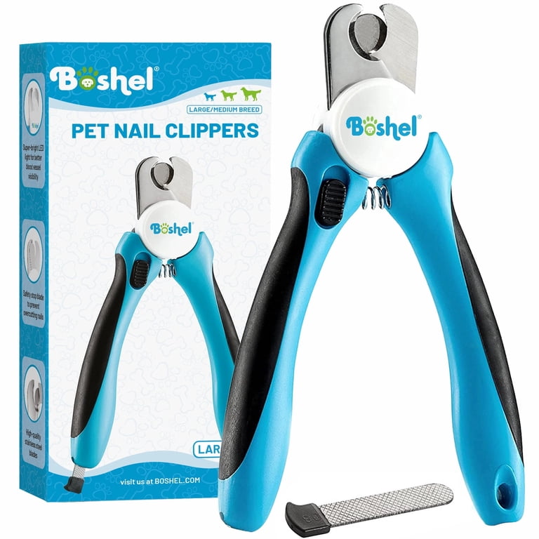 Boshel Large Dog Nail Clippers with Safety Guard & File photo 1