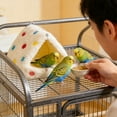 thumbnail image 4 of Cozy Parrot Hammock Nest Plush Winter Sleeping Bag for Small to Medium Birds Cage Warm Accessory, 5.91x5.91x5.51 inches, 4 of 6