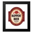 thumbnail image 2 of Winold Reiss 20x22 Black Modern Framed Museum Art Print Titled - Ruppert Beer Label (1935), 2 of 5