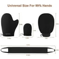 thumbnail image 4 of MaPinKa 4-in-1 Self Tanning Mitt Set-No-Mess, Streak-Free Application with Double-Sided Self Tanner Mitt Applicator, Finger Mitts, Back Applicator & Exfoliate Mitt - Washable Self Tanner Kit & Glove, 4 of 7