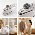 thumbnail image 3 of EXLEAF 2026 New Steamer Integrated Water Tank Clothes Steamer for Home and Travel Dry and Wet Ironing Travel Steamer for Clothes Portable Mini for Home Office Travel Style 12, 3 of 7