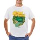 thumbnail image 1 of Camiseta negra para hombre, camiseta "Slow Boat Ride", camiseta vintage de manga corta, ropa para hombre, camisetas de algodón para hombre., 1 of 6