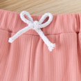 thumbnail image 6 of Toddler Baby Girls Clothes Sunflower T-shirt + Bowknot Shorts with Cute Summer Girl Clothes Set Girls Summer Set 1-4 Years,18-24 Months, 6 of 9